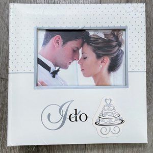'I Do' 2-up Wedding Photo Album